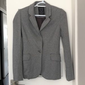 Aritzia Grey cotton Blazer